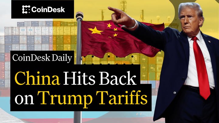 Crypto Markets Tumbles as China Hits Back on U.S. Tariffs