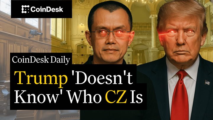 Trump Claims He 'Doesn't Know' Who CZ Is Despite Presidential Pardon