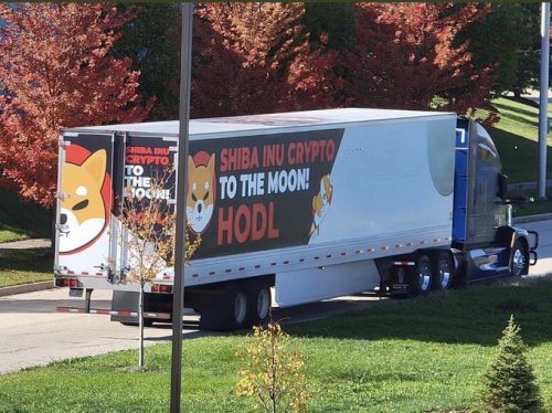 'Shiba Inu To The Moon' Trucks Spotted In Several Countries; Will It Start Another Upsurge In Values