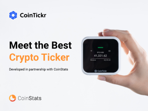 CoinStats Partner CoinTickr Launches on Kickstarter