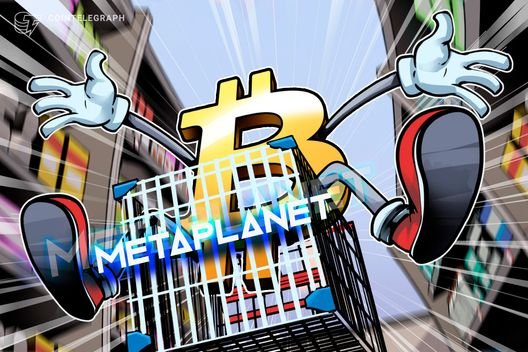 Metaplanet becomes fifth largest corporate Bitcoin treasury with $633M buy