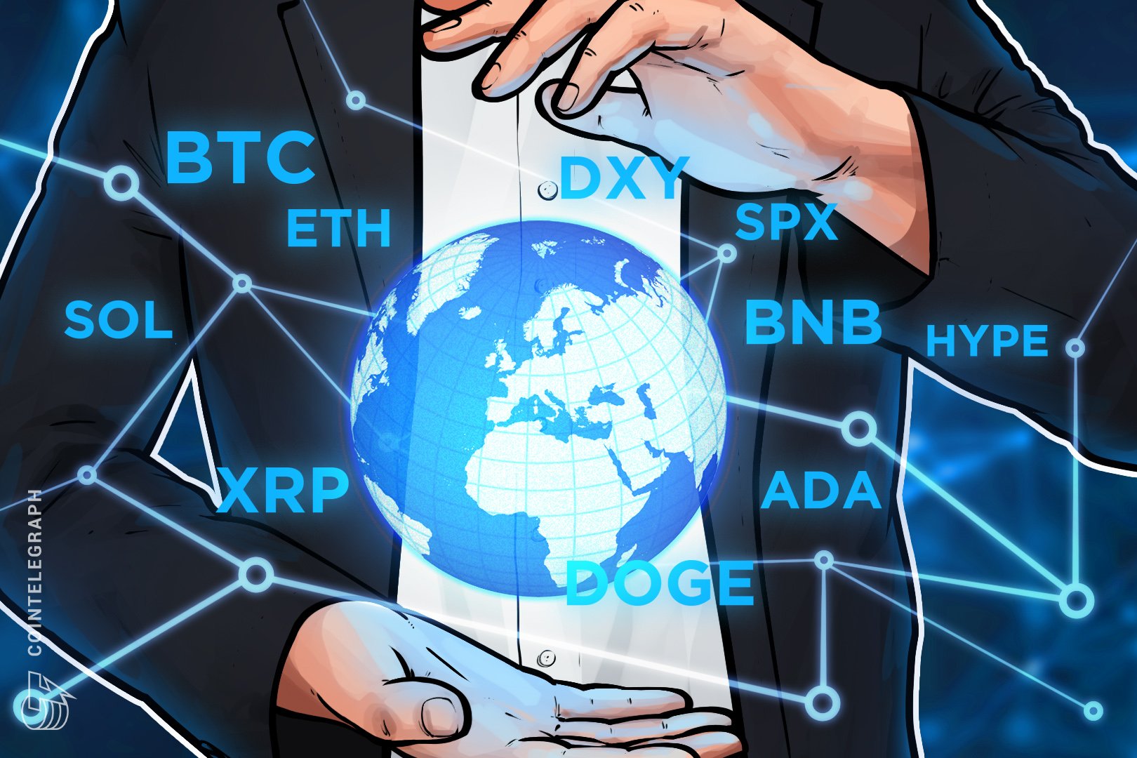 Price predictions 5/4: SPX, DXY, BTC, ETH, XRP, BNB, SOL, DOGE, HYPE, ADA