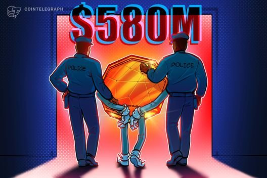 US DOJ seized and froze $580M in crypto from ‘Chinese transnational criminals‘