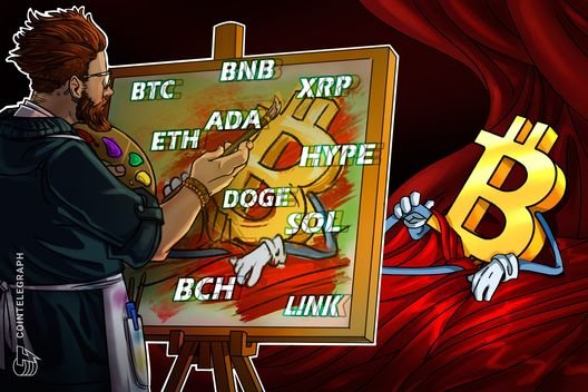 Price predictions 12/19: BTC, ETH, BNB, XRP, SOL, DOGE, ADA, BCH, HYPE, LINK