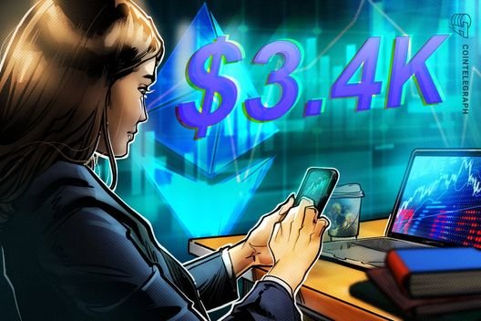 ETH price hits $3.4K, but pro traders are not bullish yet: Here’s why