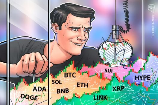 Price predictions 10/10: BTC, ETH, BNB, XRP, SOL, DOGE, ADA, HYPE, LINK, SUI