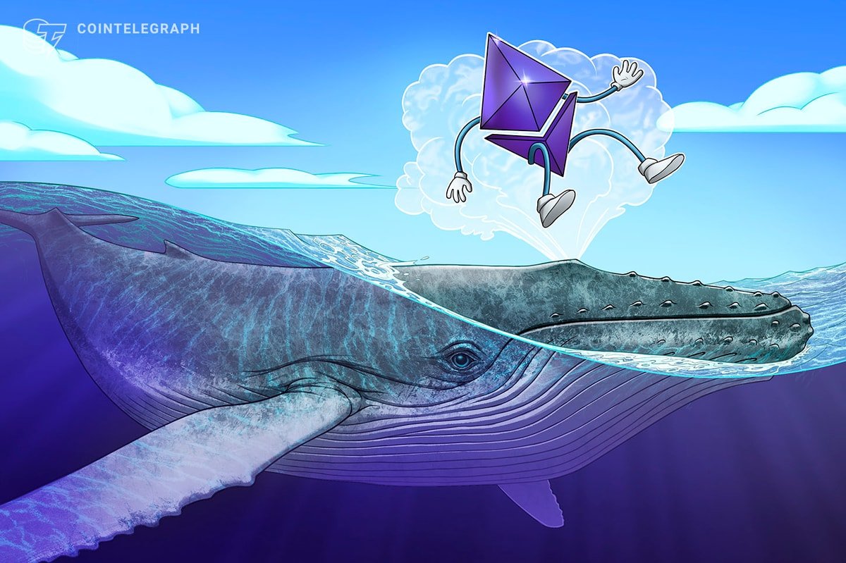 Ethereum ICO whale cashes out $60M after 9,500x gain as top 1% keep buying ETH