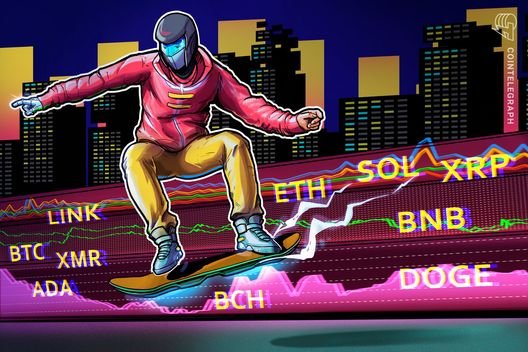 Price predictions 1/16: BTC, ETH, XRP, BNB, SOL, DOGE, ADA, XMR, BCH, LINK