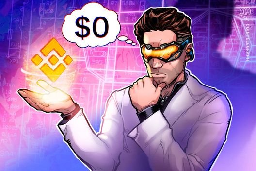 Binance says tokens did not crash to $0, claims 'display' issue responsible