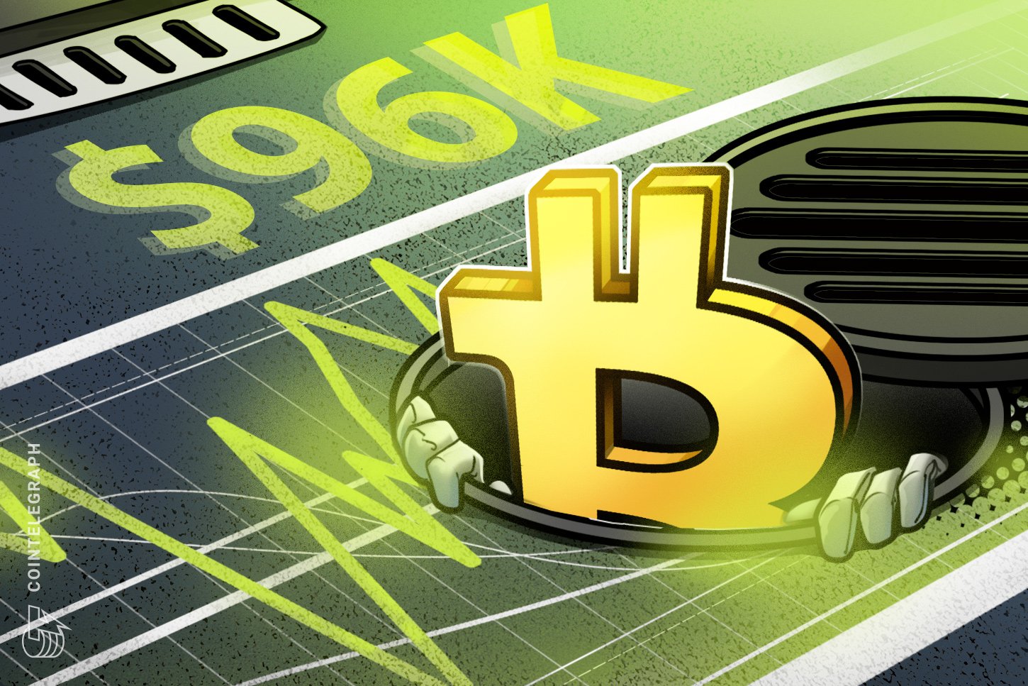Bitcoin price eyes $96K as institutions absorb 500% of daily BTC supply