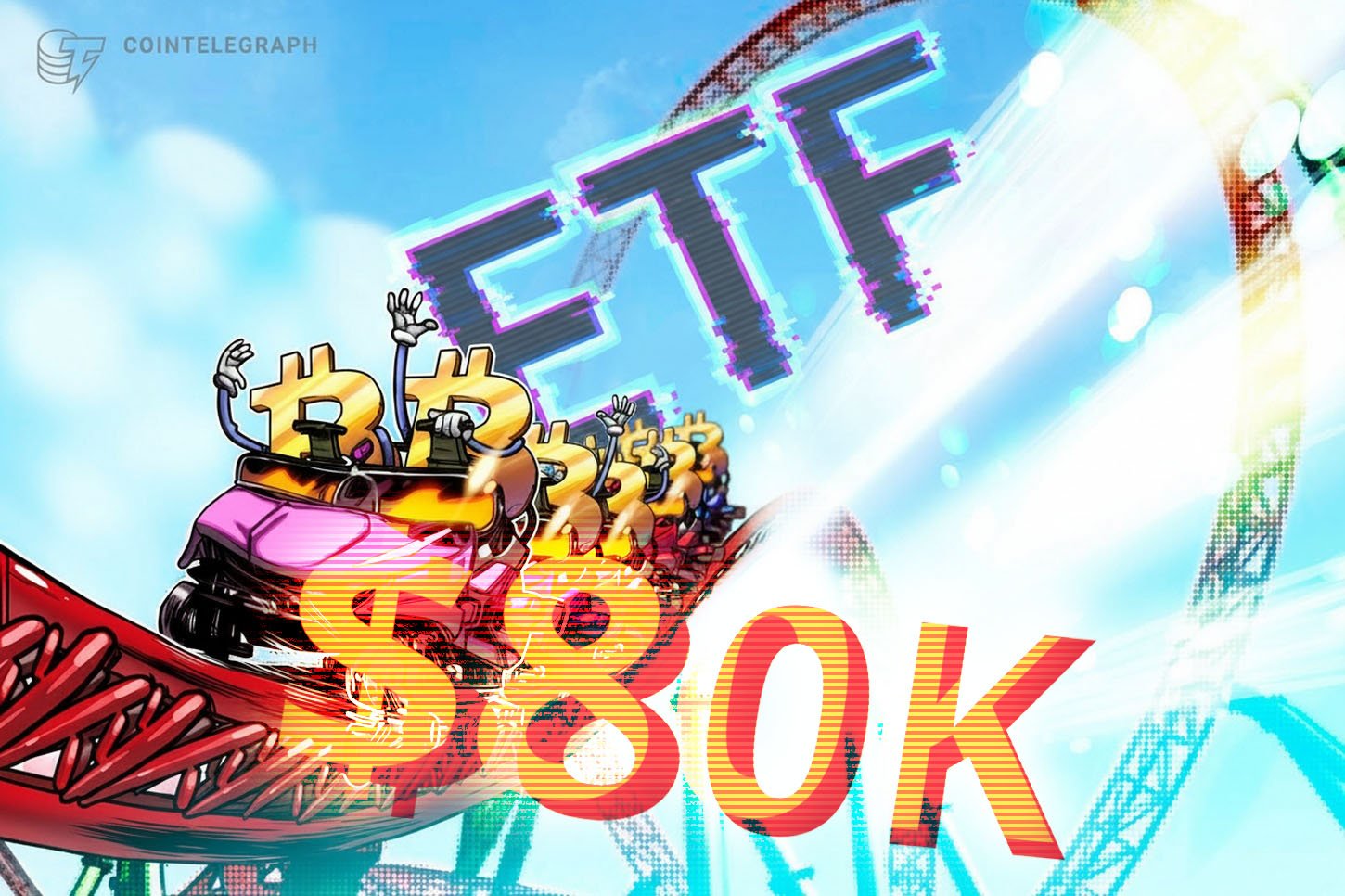 Bitcoin falls under $80K but four-month high in weekly BTC ETF inflows may curb selling