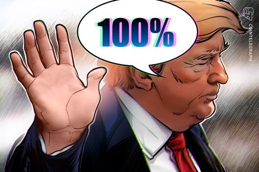 Trump announces 100% tariffs on China, Bitcoin plummets below $110K