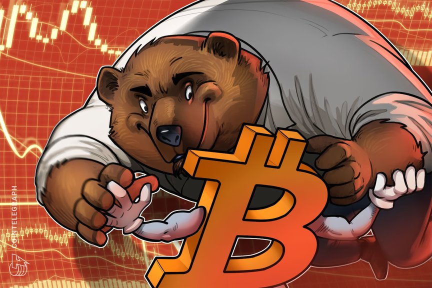 Bitcoin risks 50% drop as BTC's positive correlation with US stocks grows