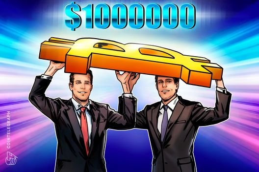 Bitcoin to $1M? Why Gemini’s Winklevoss twins call it ‘gold 2.0’