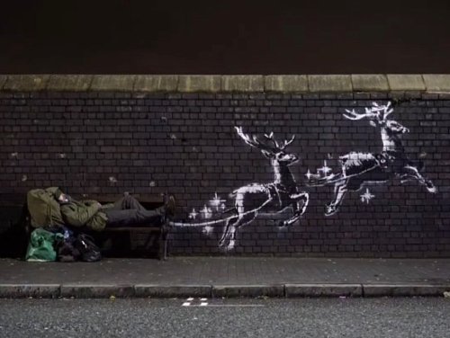 Un nuovo murale di Banksy è apparso a Birmingham | Collater.al