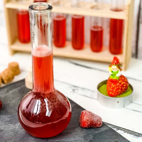 No Fuss Homemade Strawberry Simple Syrup