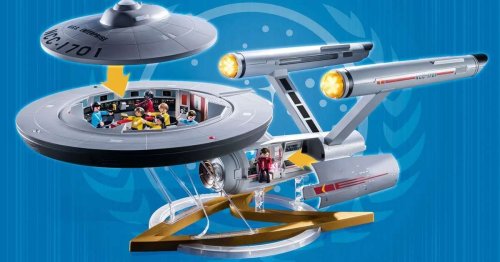 Playmobil Star Trek U.S.S. Enterprise NCC-1701 Playset Is $200 Cheaper Today