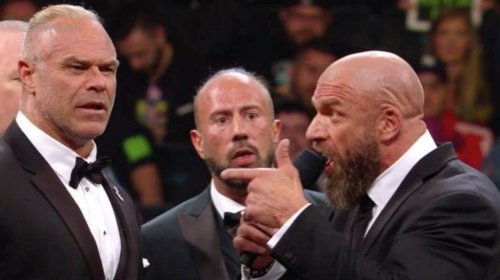 Triple H Explains Why He Took a Jab at AEW During DX's WWE Hall of Fame ...