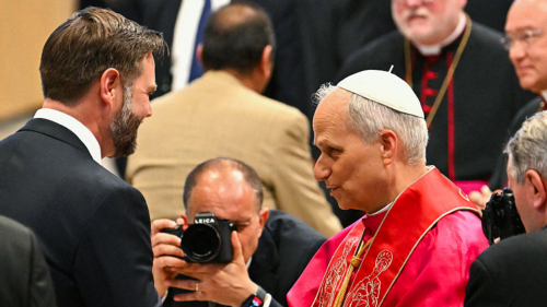 JD Vance Just Met The New Pope—And A Video Of Their Interaction Sparked Some Theories