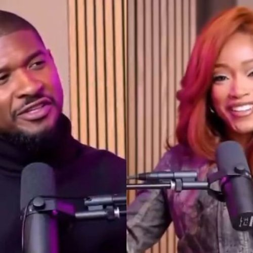 Usher Hilariously Begs Keke Palmer To Clear The Air About Dress She Wore To His Vegas Residency