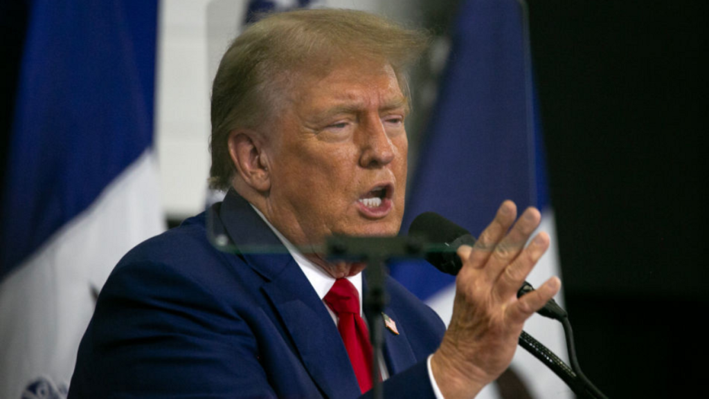 Comic Sands Donald Trump