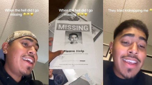 Guy Freaked Out After Finding A 'Missing' Poster For Himself As A Kid In Paperwork From His Mom