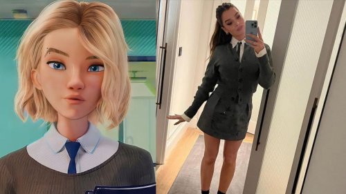 Hailee Steinfeld Gwen Stacy, Actress Posts Photos of Her Spider-Man Character in Costume