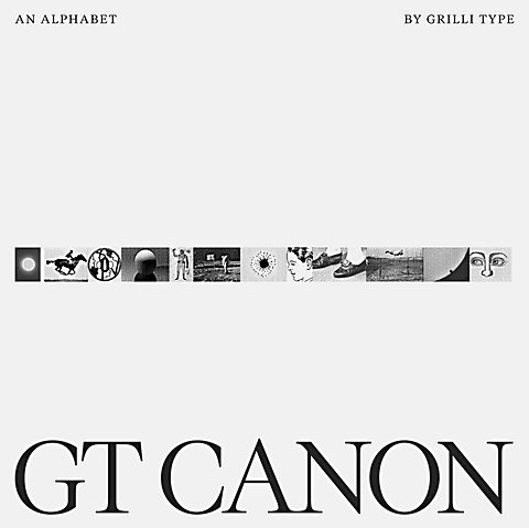 GT Canon typeface