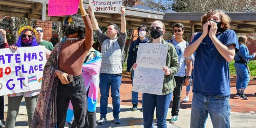 NCAA 'Cravenly Caves' to Trump, Banning Trans Women From Female Sports