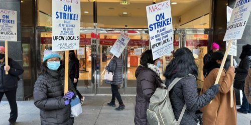 San Francisco Macy's Workers Strike Over 'Totally Unacceptable' Contract