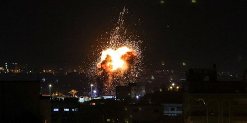 After Killing 9 Palestinians at a Refugee Camp, Israeli Forces Bomb Gaza