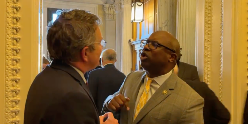 'Freaking Cowards!' Bowman Confronts GOP Colleague Face-to-Face on Gun Violence