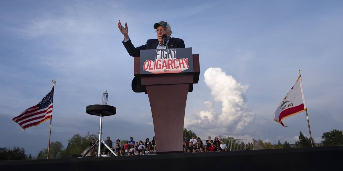 Sanders to Rally for Billionaire Tax in California as Crypto Industry Joins Newsom in Opposition | Common Dreams
