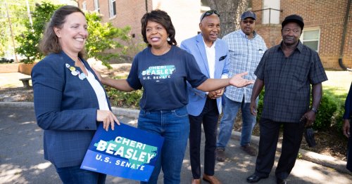 NC Dems Plead for Cash as Beasley Deadlocked With GOP Opponent in Decisive US Senate Race