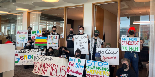 Workers Stage Sit-Ins to Demand Google End Israeli Cloud Contract