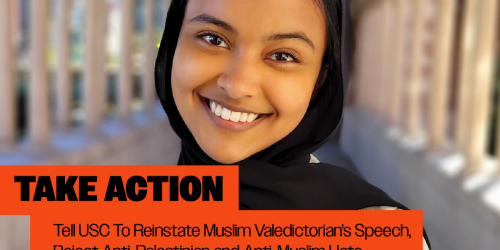'My Own University... Has Abandoned Me': USC Cancels Muslim Valedictorian's Speech