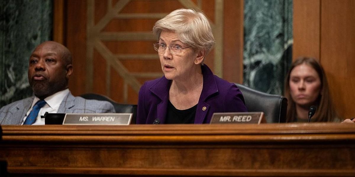 Warren Warns Bipartisan Bill Would 'Turbocharge Donald Trump's Crypto Corruption'