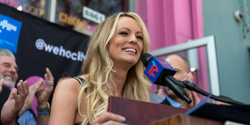 'This P*ssy Grabbed Back': Stormy Daniels Speaks Out After Trump Indictment