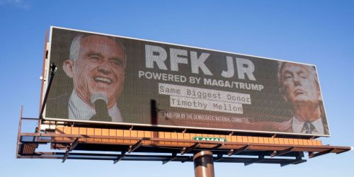 New Video Details Billionaire Trump Donors Bankrolling RFK Jr.'s Run