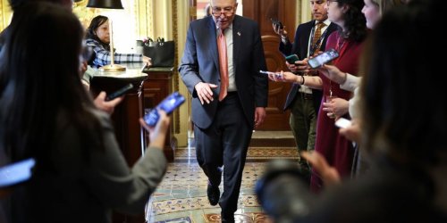 Facing Calls to Resign for Caving to Trump and GOP, Schumer Postpones Book Tour