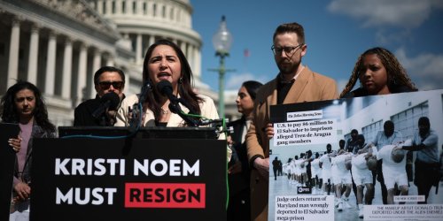 House Dem Demands Resignation of DHS Chief Kristi Noem for 'Despicable Actions'