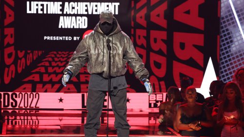 Kanye West Pays Tribute to Diddy During Surprise Appearance at 2022 BET Awards