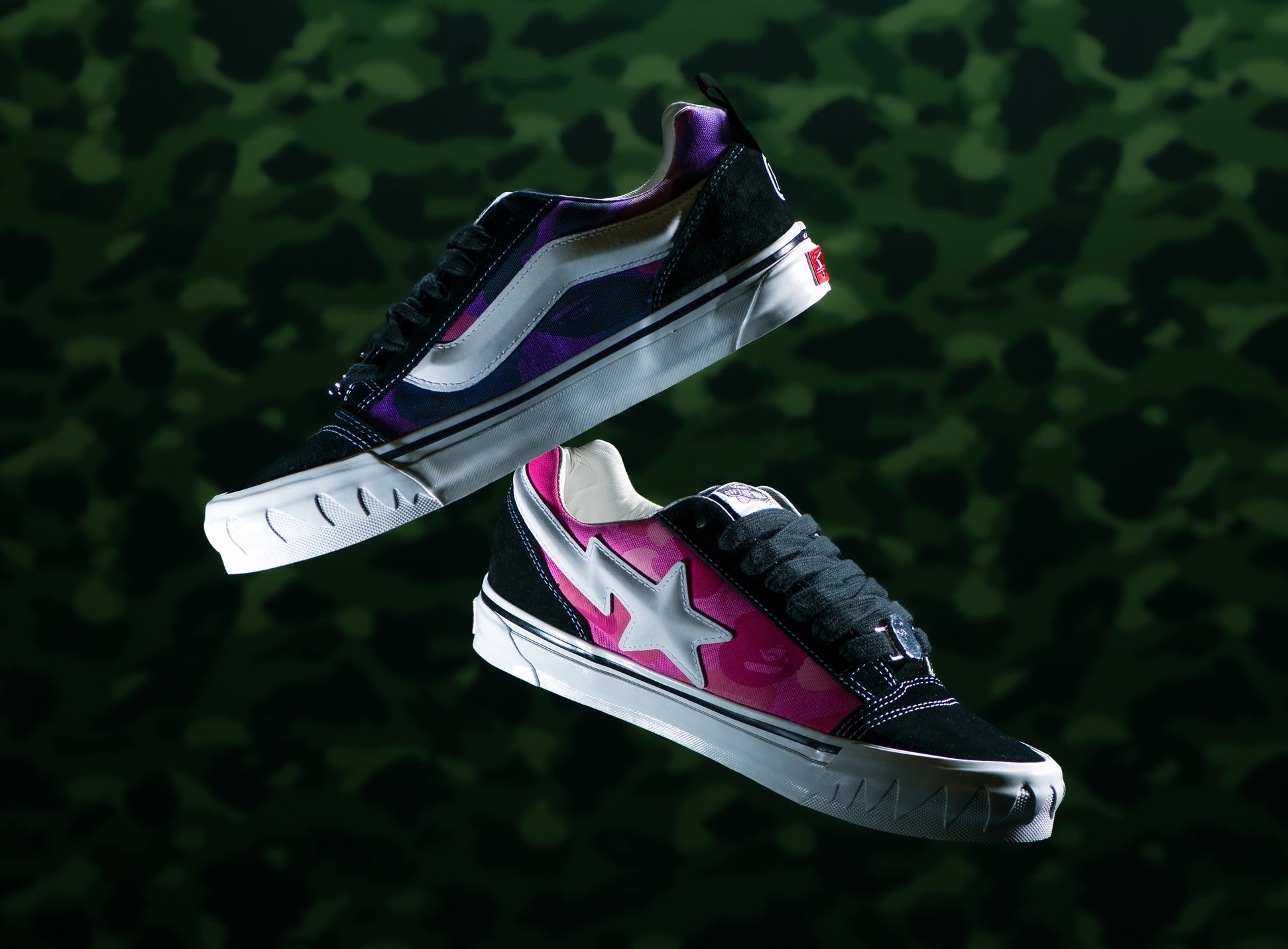 How to Buy the Bape x Vans Knu Skool Collabs