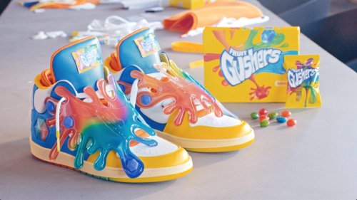 Preview RAL7000Studio x Gushers Crazy Custom Sneaker Before ComplexLand | Let Your Sole Out