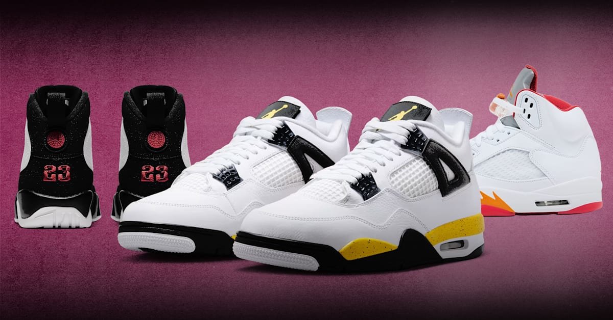 Air Jordan 4 'Tour Yellow': September 2026 Air Jordan Release Dates