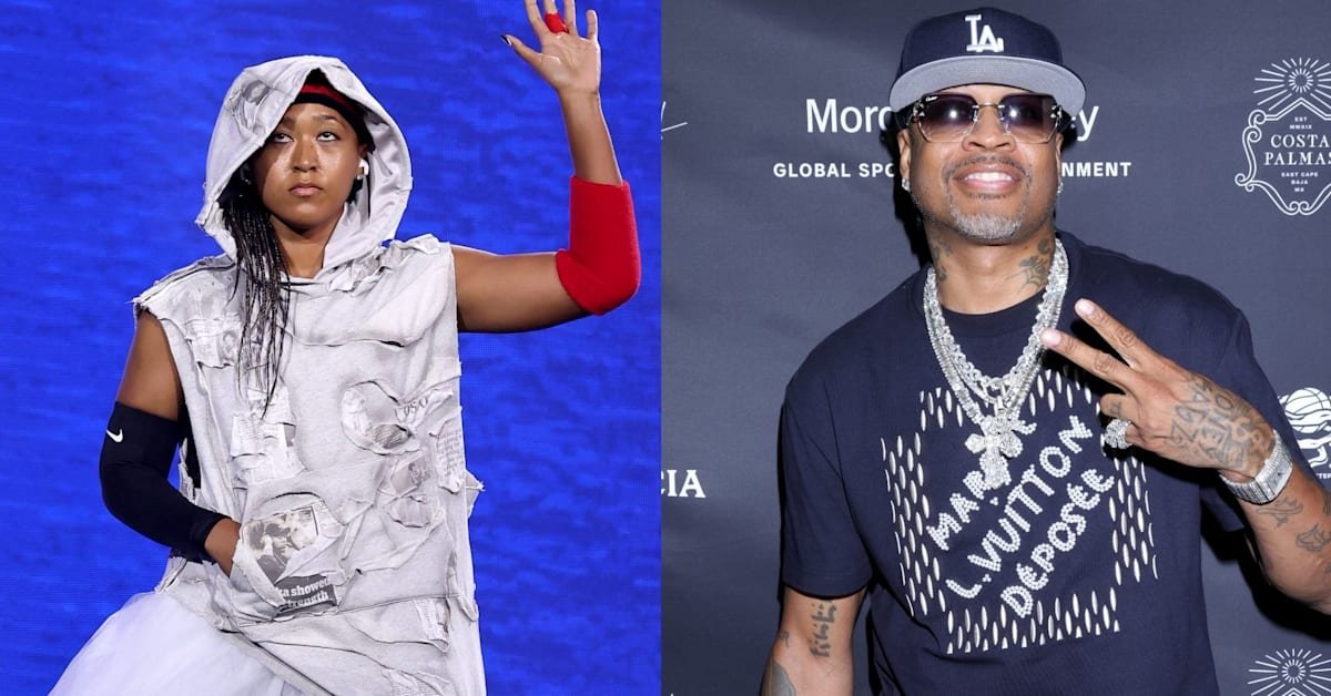 Naomi Osaka Channels Allen Iverson With Headband and Arm Sleeves at US Open
