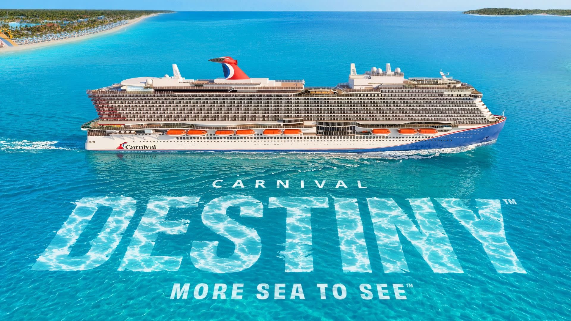 Carnival Cruise Line Unveils 8,000-Passenger Ace Class Ship Called 'Destiny'