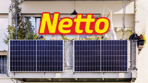 Balkonkraftwerk bei Netto im Angebot: Das bietet das günstige Set