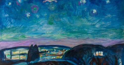 Voir et comprendre : La Nuit étoilée de Munch, un chef-d'œuvre du paysage