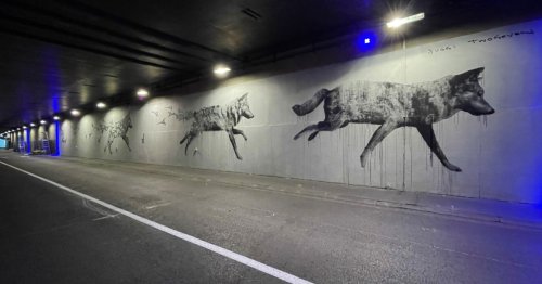 À Paris, le tunnel des Tuileries devient un géant parcours de Street Art